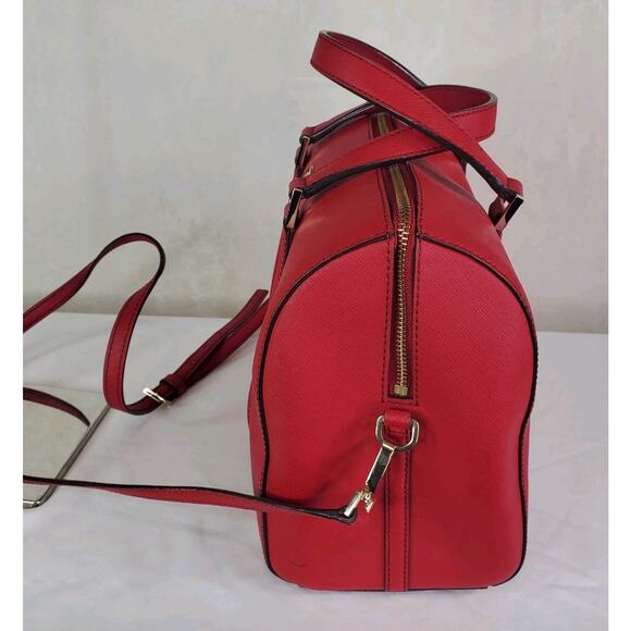 Kate Spade Newbury Lane Loden Satchel Shoulder Bag Red WKRU2462 Crossbody NEW - Picture 7 of 14